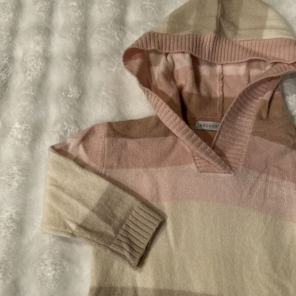Archer’s Bow 6-9 Months 100% Cashmere  Baby Romper Outfit Pink Girls One Piece - Picture 2 of 12